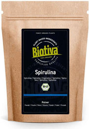 Biotiva Spirulina Pulver Bio 500 g – Bild 1 von 3