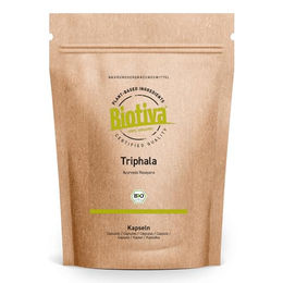 Biotiva Triphala Bio Kapseln vegan – Bild 1 von 2