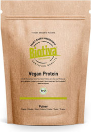 Biotiva Vegan Protein Pulver Bio Mehrkomponenten Neutral ohne Zusatzstoffe – Bild 1 von 2