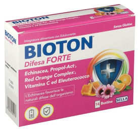 BIOTON DIFESA FORTE Sticks mit Ascorbinsäure ohne Zusatzstoffe 14 Beutel – Bild 1 von 2