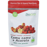 Produktbild von BIOTONA Camu Camu und Acerola Bio Pulver