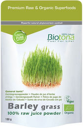 Biotona Gerstengras Pulver Bio Raw 150 g – Bild 1 von 1