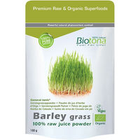 Produktbild von Biotona Gerstengras Pulver Bio Raw 150 g