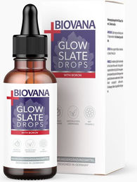 Biovana Glow Slate Drops Kieselerde Tropfen vegan glutenfrei laktosefrei – Bild 1 von 4