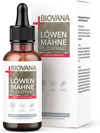 BIOVANA Löwenmähne Pilz Extrakt Lion's Mane Flüssig 1000 ml – Bild 1 von 4