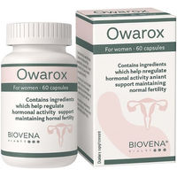 Produktbild von Biovena Health OVAROX Vitamin-Kombination Kapseln für Frauen 60 Stück
