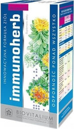 Biovitalium Immunoherb Bio Vitamin-Kombination Kapseln 60 Stück – Bild 1 von 1