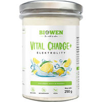 Produktbild von Biowen Electrolytes Vital Charge+ Elektrolyte Pulver Zitrone zuckerfrei und glutenfrei 250 g
