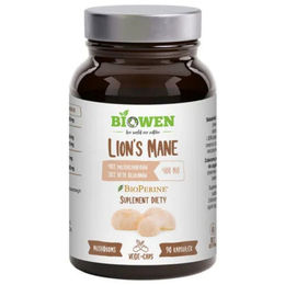 Biowen Löwenmähne und Echinacea Kapseln mit 400 mg, 90 Kapseln – Bild 1 von 2