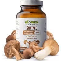 Produktbild von Biowen Shiitake-Pilz-Extrakt 400 mg Glutenfrei 90 Kapseln