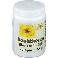 Produktbild von Bioxera Nachtkerze 1000 Nachtkerzenöl Kapseln