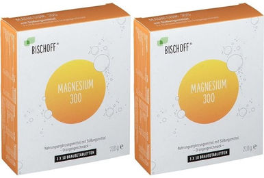 Bischhoff Magnesium 300 mg und Vitamin B-Komplex Brausetabletten – Bild 1 von 1