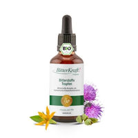 Produktbild von BitterKraft Bio Bitterstoffe Tropfen mit Kräuter-Komplex vegan 50 ml