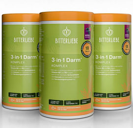 BitterLiebe 3-in-1 Darm Komplex Pulver zuckerfrei – Bild 1 von 1
