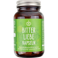 Produktbild von BitterLiebe Bitterstoffe Kapseln vegan ohne Zusatzstoffe
