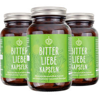 Produktbild von BitterLiebe Bitterstoffe Kapseln vegan ohne Zusatzstoffe