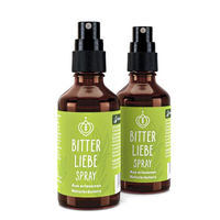 Produktbild von BitterLiebe Bitterstoffe Spray mit Kräuter-Komplex, vegan und zuckerfrei, 50 ml