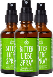 BitterLiebe Bitterstoffe Spray mit Kräuter-Komplex vegan und zuckerfrei – Bild 1 von 3