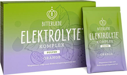 BitterLiebe Elektrolyte Komplex Orange - Elektrolyt Pulver mit Magnesium und Kalium, zuckerfrei und ohne Zusatzstoffe – Bild 1 von 1