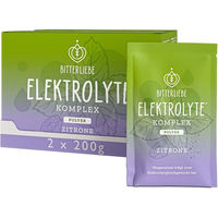 Produktbild von BitterLiebe Elektrolyte Komplex Zitrone - Elektrolyt Pulver mit Magnesium und Kalium, zuckerfrei und ohne Zusatzstoffe