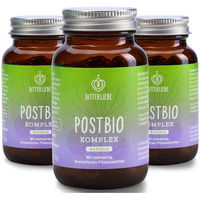 Produktbild von BitterLiebe Postbio Komplex Kapseln vegan mit Biotin und Vitamin B6 ohne Zusatzstoffe