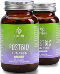 BitterLiebe Postbio Komplex Kapseln vegan mit Biotin und Vitamin B6 ohne Zusatzstoffe – Bild 1 von 1