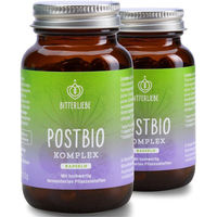 Produktbild von BitterLiebe Postbio Komplex Kapseln vegan mit Biotin und Vitamin B6 ohne Zusatzstoffe