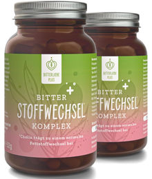 BitterLiebe Stoffwechsel Komplex Kräuter-Komplex vegan 180 Kapseln – Bild 1 von 2