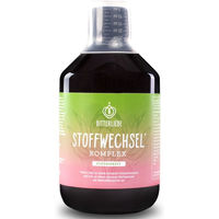 Produktbild von BitterLiebe Stoffwechsel Shot vegan mit Mariendistel, Artischocke, Löwenzahn, L-Carnitin, Zink und Cholin als flüssige Bitterstoffe-Kur ohne Zusatzstoffe