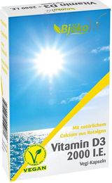 BjökoVit Vitamin D3 2000 I.E. Kapseln vegetarisch vegan glutenfrei 60 Stück – Bild 1 von 1