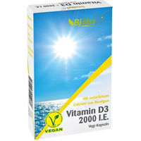 Produktbild von BjökoVit Vitamin D3 2000 I.E. Kapseln vegetarisch vegan glutenfrei 60 Stück