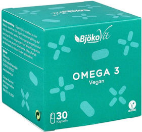 BjökoVit Omega-3 DHA+EPA Vegan Kapseln ohne Gelatine für Schwangere und Stillende – Bild 1 von 1