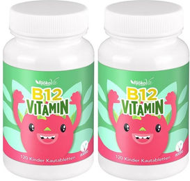 BjökoVit Vitamin B12 Lutschtabletten für Kinder vegan – Bild 1 von 1