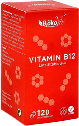 BjökoVit Vitamin B12 Methylcobalamin 1000 µg Lutschtabletten zuckerfrei 120 Stück – Bild 1 von 5