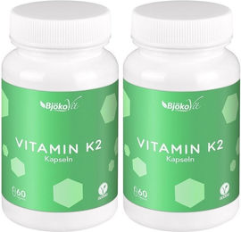 BjökoVit Vitamin K2 MK-7 Kapseln vegan ohne Gelatine – Bild 1 von 1
