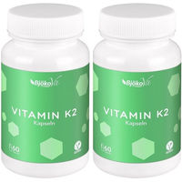 Produktbild von BjökoVit Vitamin K2 MK-7 Kapseln vegan ohne Gelatine