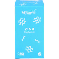 Produktbild von BjökoVit Zink Bisglycinat 25 mg vegan Kapseln, 90 Stück