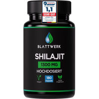 Produktbild von BLATTWERK Himalaya Shilajit Mineralstoff-Komplex Kapseln vegan 180 Stück