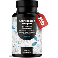 Produktbild von Bloom Naturals Beauty Supplements EAA Aminosäuren Tabletten Vegan 250 Stück