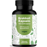 Produktbild von Bloom Naturals Brokkoli Kapseln vegan ohne Zusatzstoffe 200 Stück