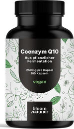 Bloom Naturals Coenzym Q10 Ubiquinon Kapseln vegan – Bild 1 von 1