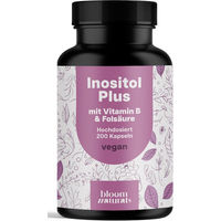 Produktbild von Bloom Naturals Inositol Kapseln vegan