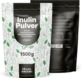 Bloom Naturals Inulin Pulver Bio Vegan ohne Zusatzstoffe 1500 g – Bild 1 von 1
