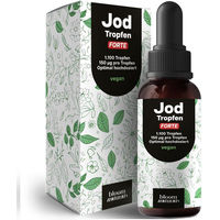 Produktbild von Bloom Naturals Jod Tropfen mit Kaliumjodid 150 µg Vegan 50 ml