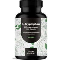 Produktbild von Bloom Naturals L-Tryptophan 1000 mg vegan Kapseln 300 Stück