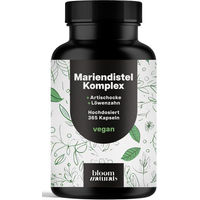 Produktbild von Bloom Naturals Leber Komplex Kapseln vegan 365 Stück