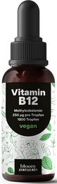 Bloom Naturals Vitamin B12 Tropfen vegan ohne Zusatzstoffe 50 ml – Bild 1 von 1