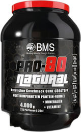 BMS Professional Protein 80 Whey Protein Pulver Neutral ohne Zusatzstoffe – Bild 1 von 1