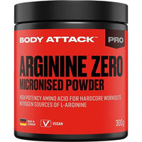 Produktbild von Body Attack 100 % Arginine Zero L-Arginin Pulver vegan 300 g