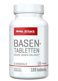 Body Attack Basentabletten Mineralstoff-Komplex Kapseln für Sportler 120 Stück – Bild 1 von 1